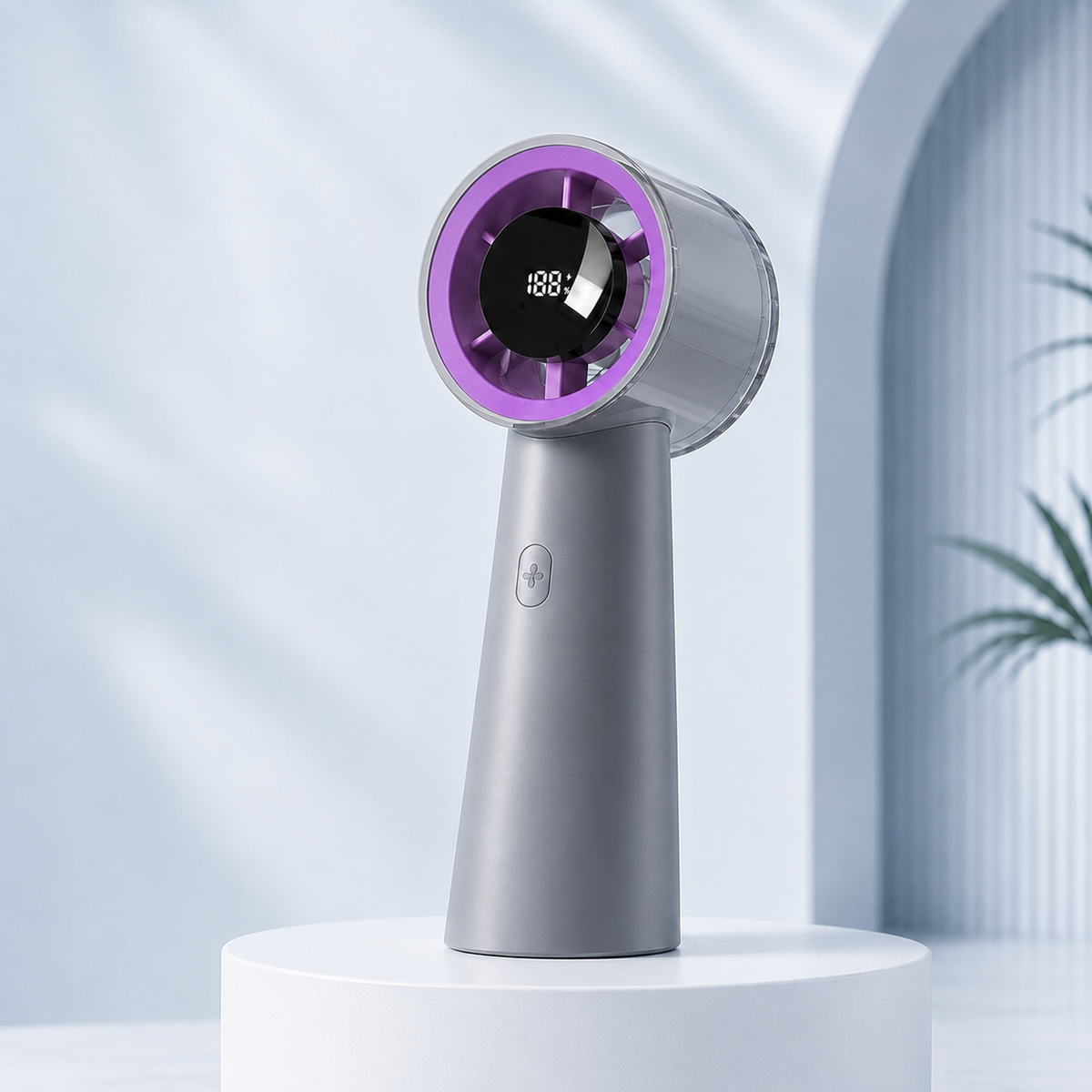 Mini Portable Turbo Fan with Digital Display