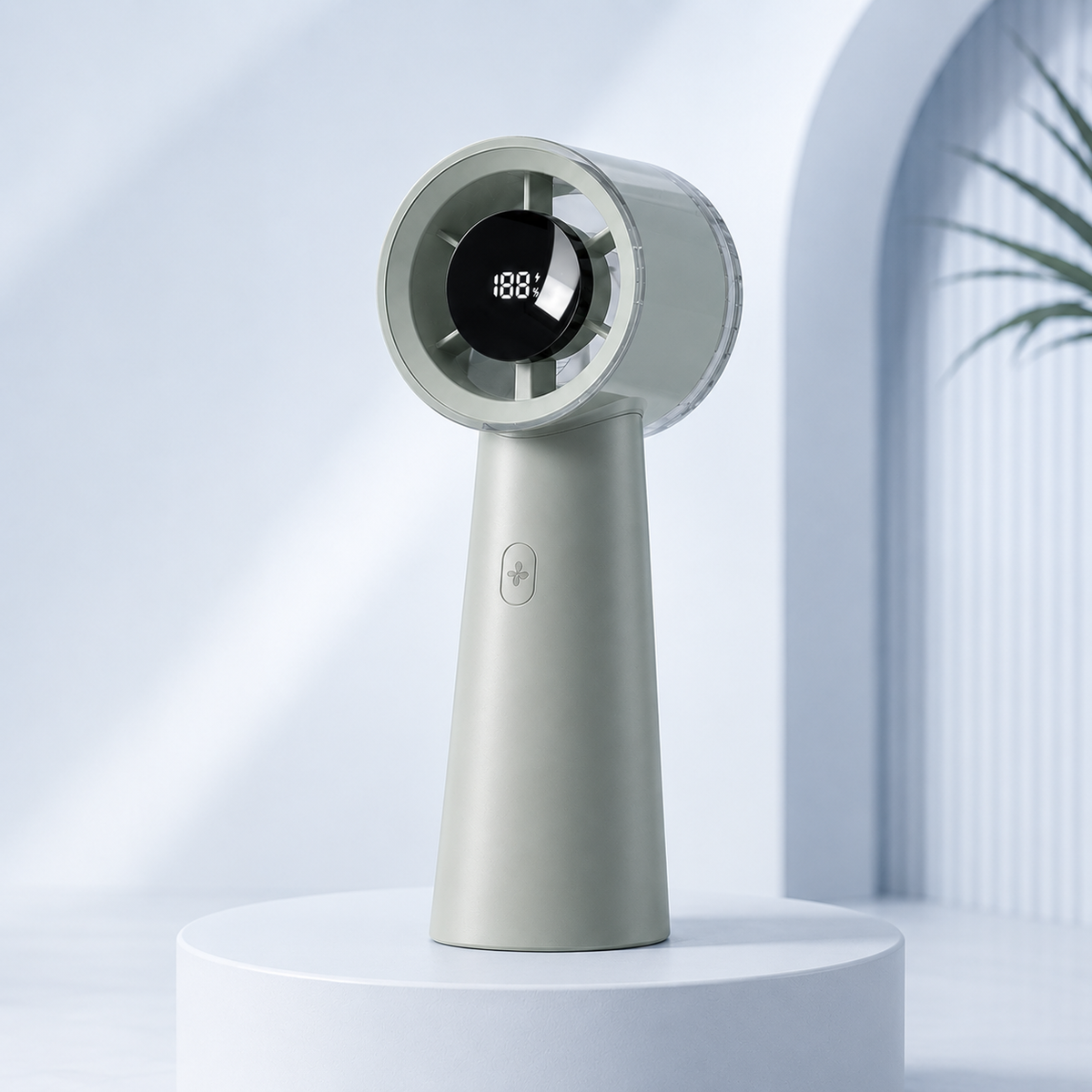 Mini Portable Turbo Fan with Digital Display