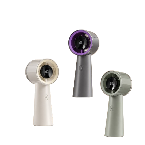 Mini Portable Turbo Fan with Digital Display